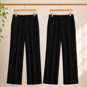 calça social: 1 por r$60 ou 2 por r$100 reais