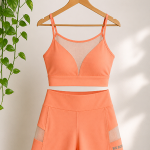 conjunto feminino esportivo para academia rosa chiclete